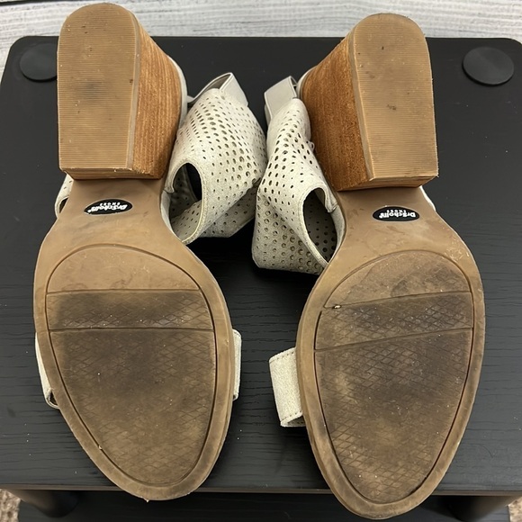 Beige open toe bootie - Picture 7 of 7